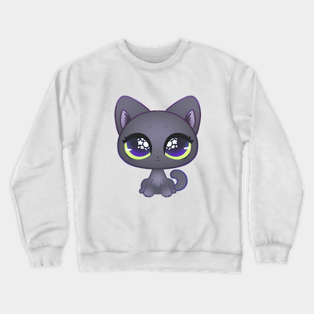 Littlest tiny cat Crewneck Sweatshirt by IcyBubblegum